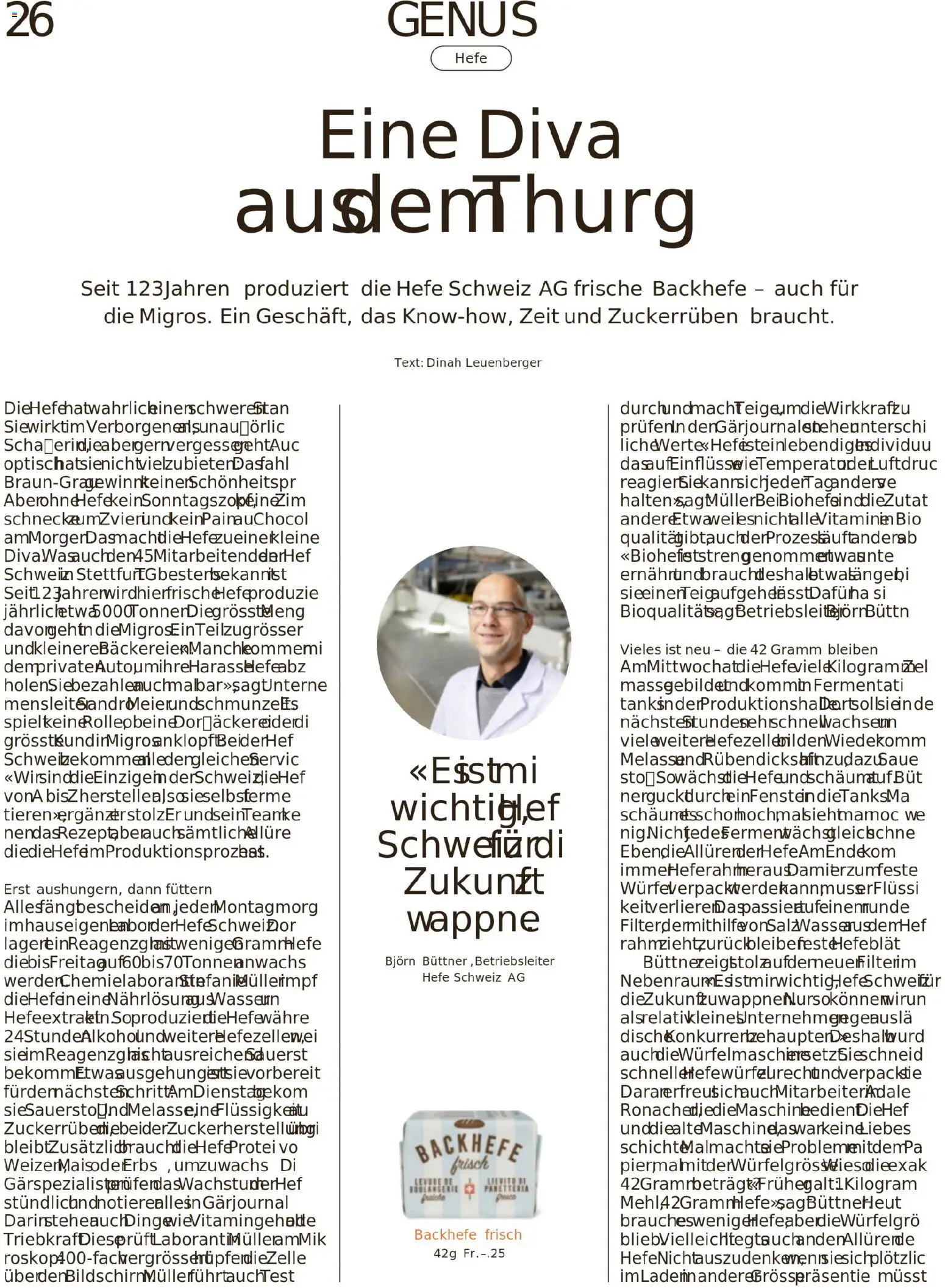 Migros Magazin – gültig ab 10.11.2025 | Seite: 26