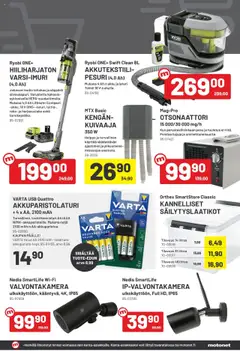 Motonet-mainoslehti voimassa 15.10.2025 alkaen | Sivu: 15 | Tuotteet: USB, Valvontakamera, Säilytyslaatikot, Laturi
