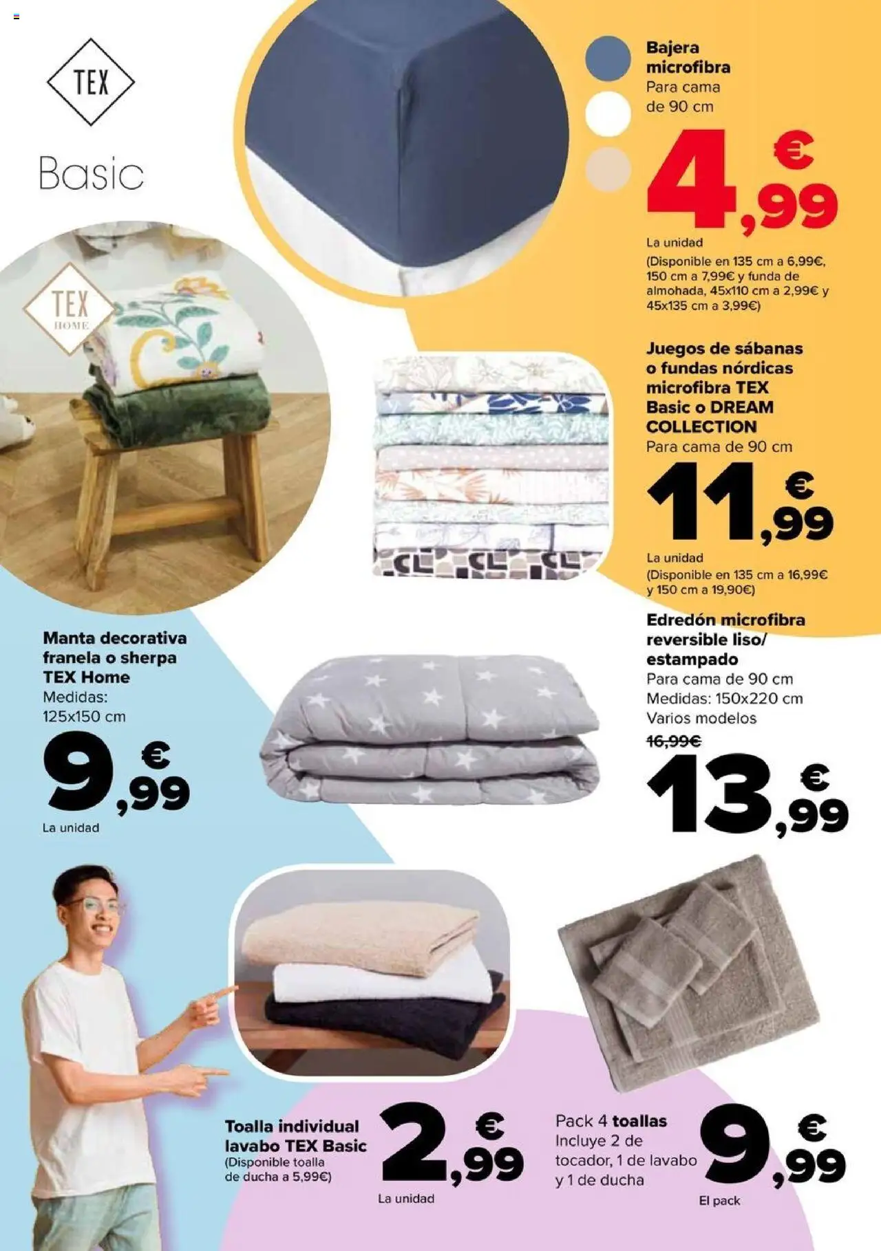 Carrefour folleto │ válido desde el 26.08.2025 | Página: 87 | Productos: Edredón, Manta, Cama, Ducha