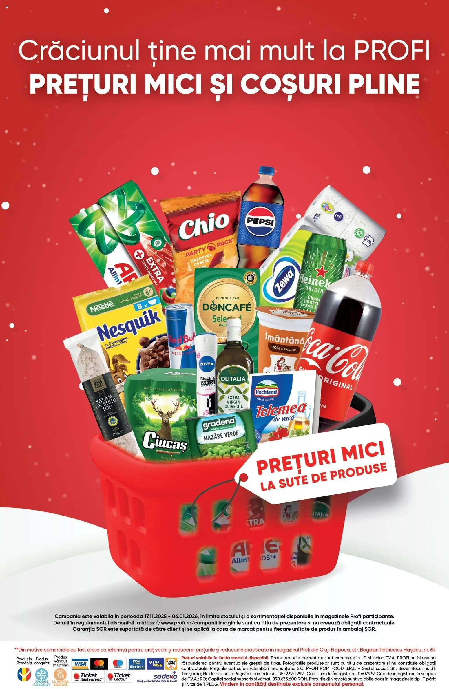 Noul catalog Profi – valabil de la 26.12.2025 | Pagină: 7 | Produse: Mazăre, Masă, Vitrină, Salam