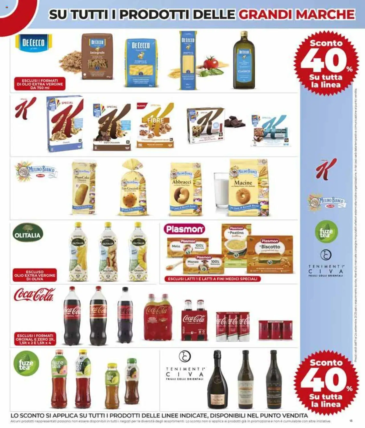 Volantino COOP del 04.09.2025 | Pagina: 13 | Prodotti: Manzo, Olio, Data, Plumcake