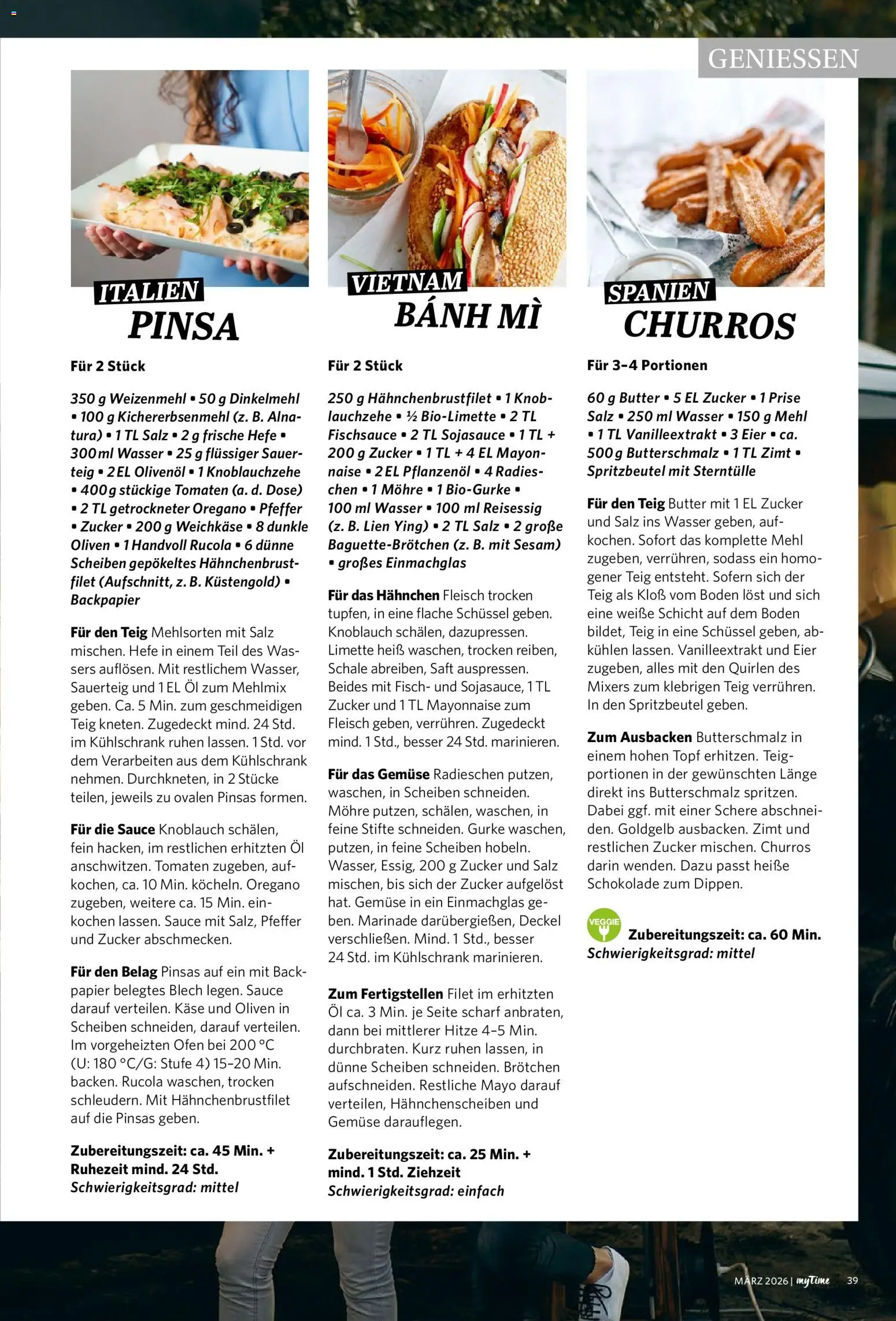 Combi myTime März 2026 – gültig ab 01.03.2026 | Seite: 39 | Produkte: Olivenol, Limette, Fleisch, Hahnchenbrust