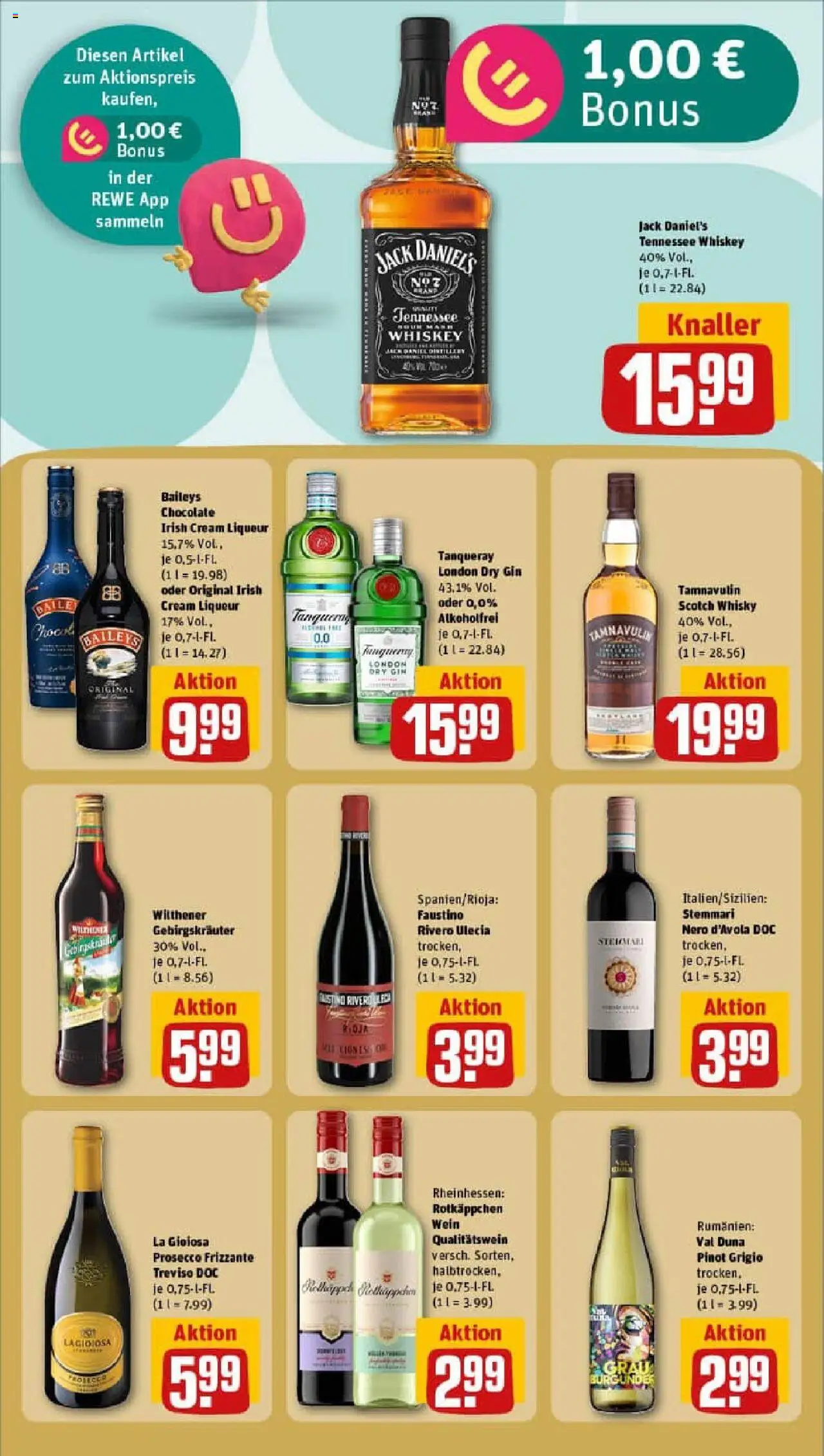 Rewe prospekt Herford	 – gültig ab 21.09.2025 | Seite: 21 | Produkte: Whisky, Jack Daniel's, Wein, Whiskey