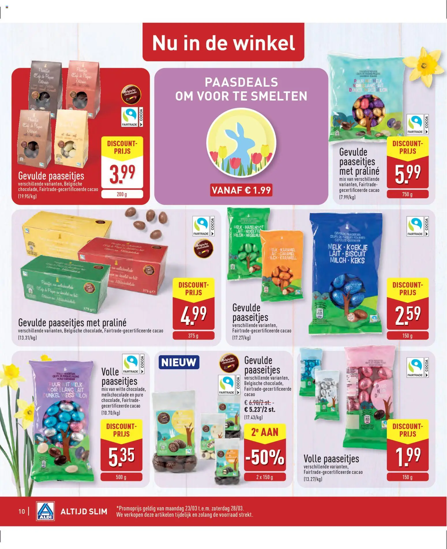 {H1} | Pagina: 10 | Producten: Melk, Chocolade