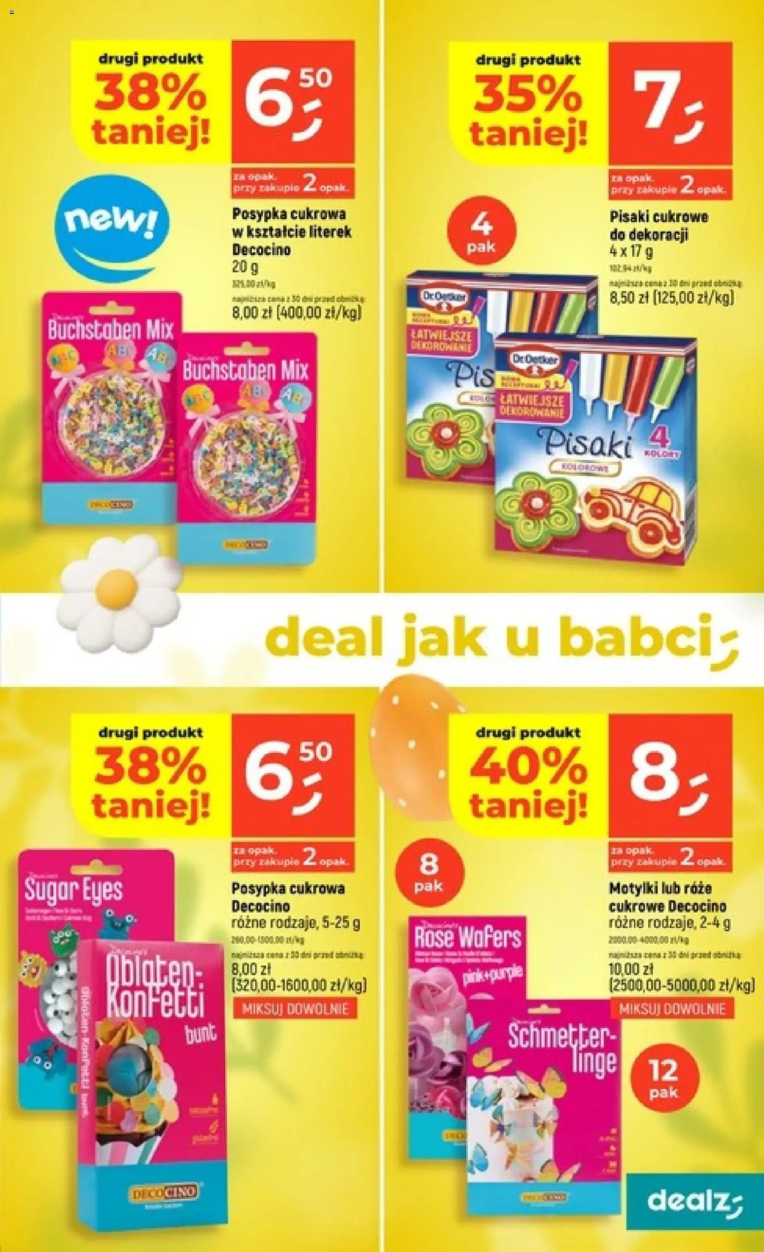 Dealz gazetka od 19.03.2026 | Strona: 15 | Produkty: Pisaki cukrowe