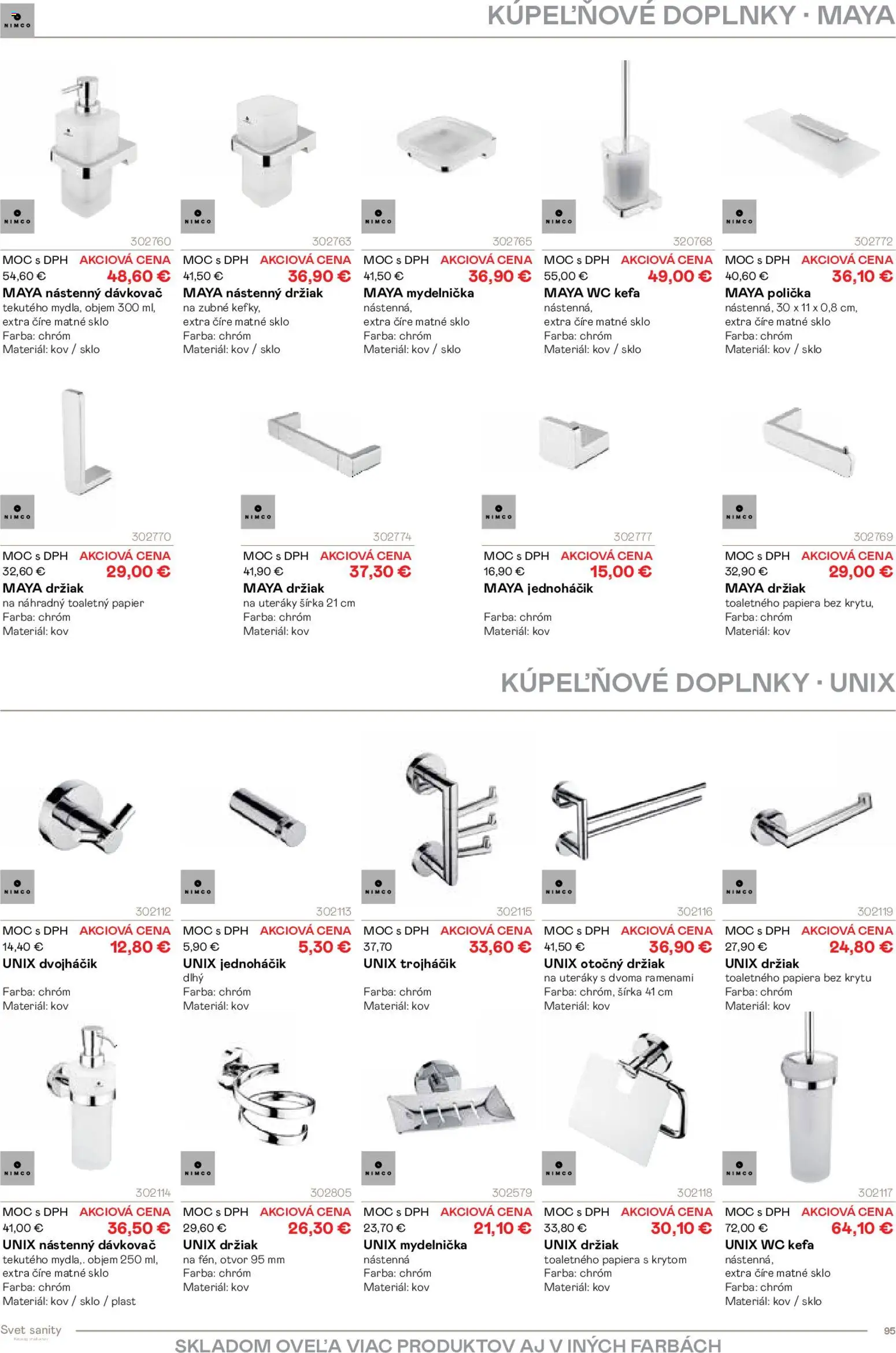 Nové Ingema akcie – leták je platný od 29.10.2025 | Strana: 97 | Produkty: Wc, Toaletný papier, Kefa