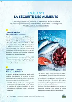 METRO - Prévisualisation de LA SÉCURITÉ DES ALIMENTS, C'est l'enjeu prioritaire, car il en va de la santé de vos clients et de votre responsabilité légale ! La chaîne du froid est l'un des piliers de votre plan de maîtrise sanitaire. valide à partir de 01.04.2025 | Page: 5 | Produits: Livre