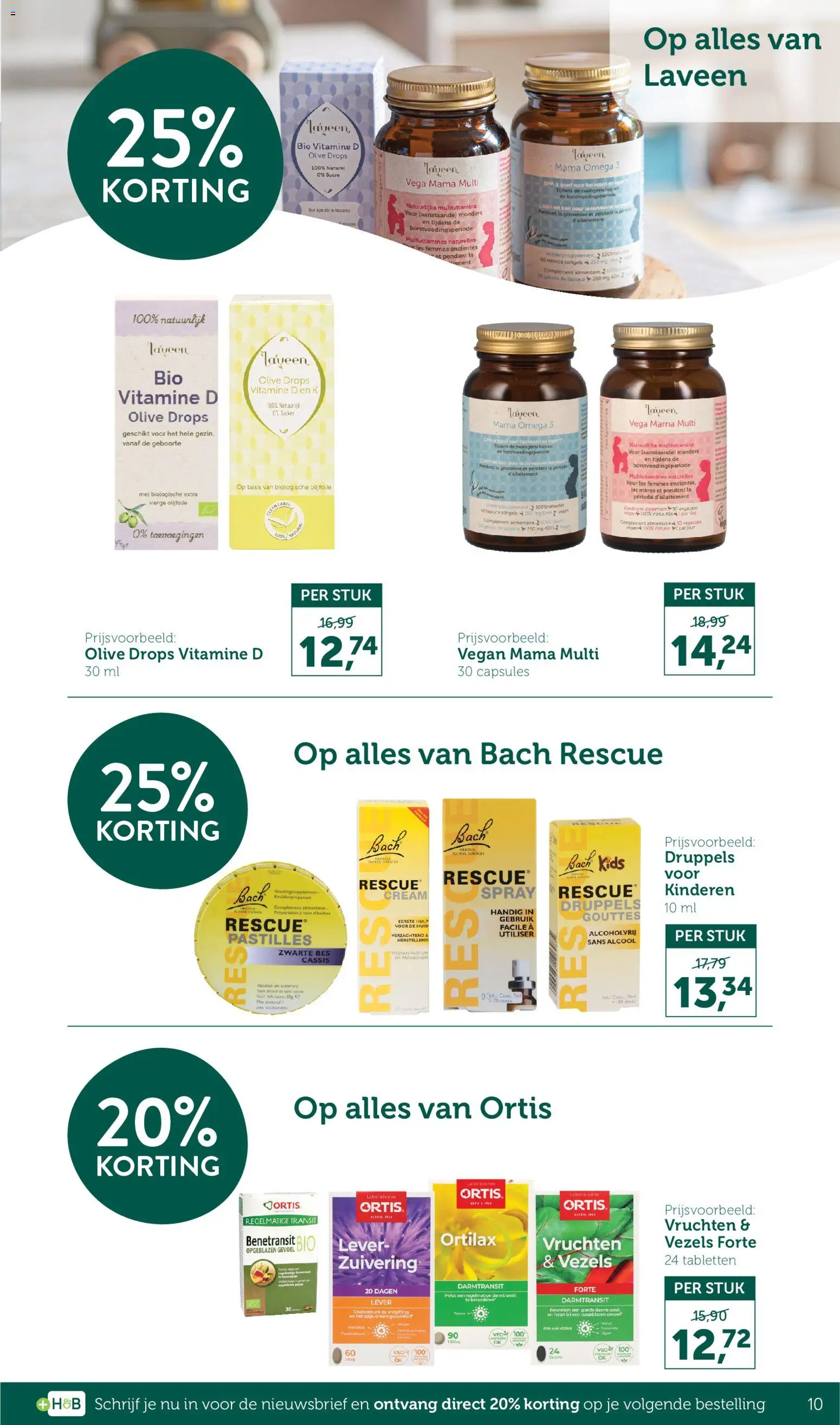 {H1} | Pagina: 10 | Producten: La, Ring, Alcohol, Vitamine D