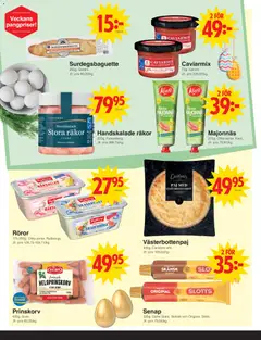 Matöppet erbjudanden - Förhandsvisning av reklamblad från butik Matöppet aktuell från 30.03.2026 | Sida: 2 | Produkter: Senap, Prinskorv, Galler, Majonnäs
