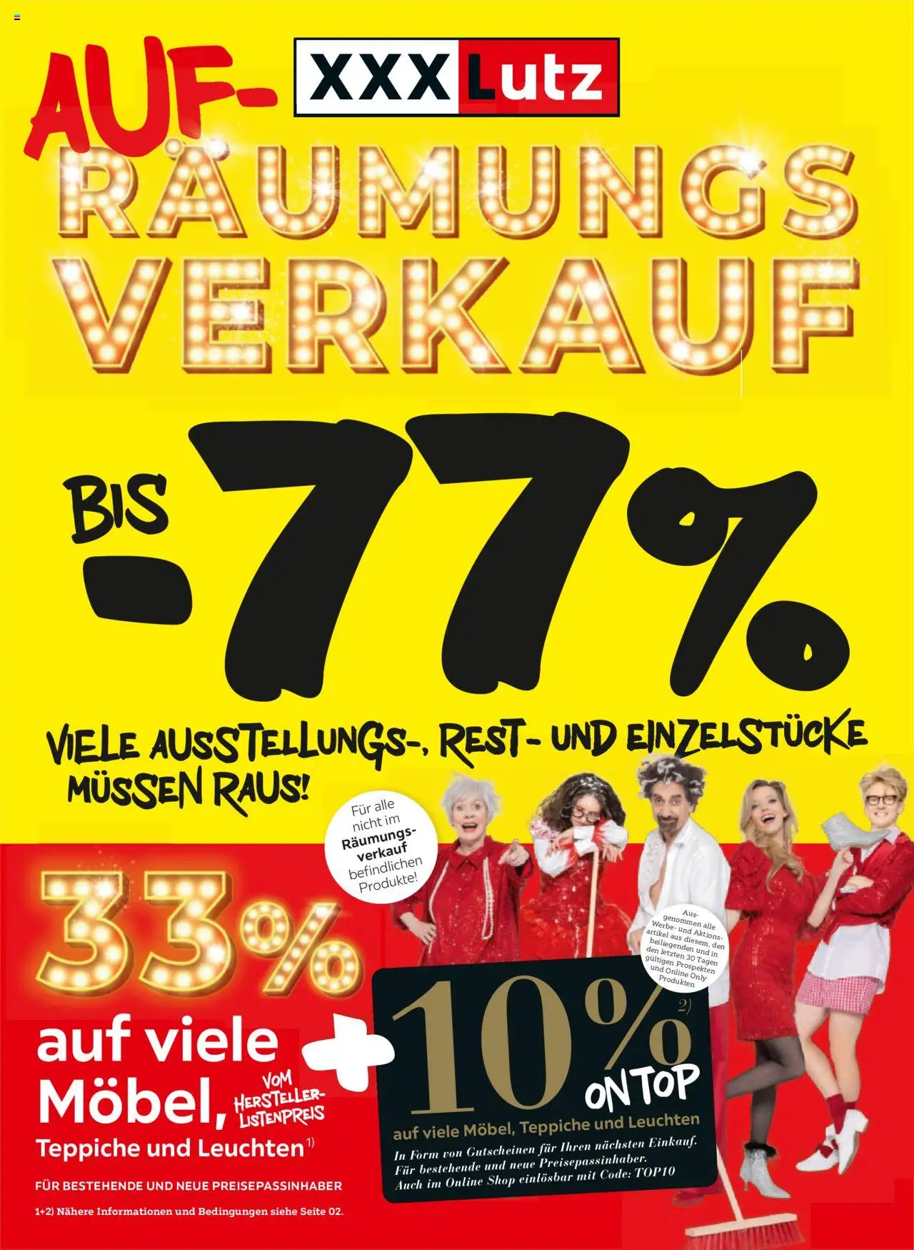 XXXLutz Prospekt aktuell gültig ab 01.07.2025 | Seite: 1