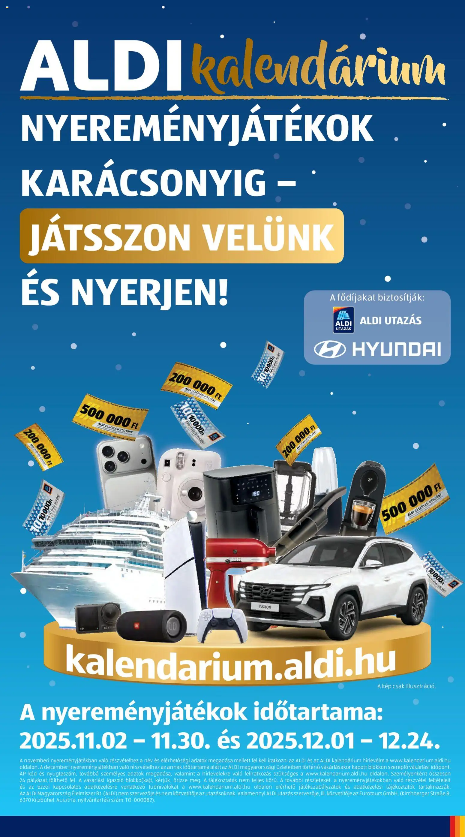Aldi akciós ujság - amely érvényes a következő dátumtól: 20.11.2025 | Oldal: 47