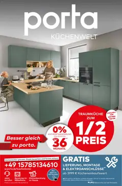 Porta! Küchentester gesucht! Aachen ab 19.04.2026 gültig