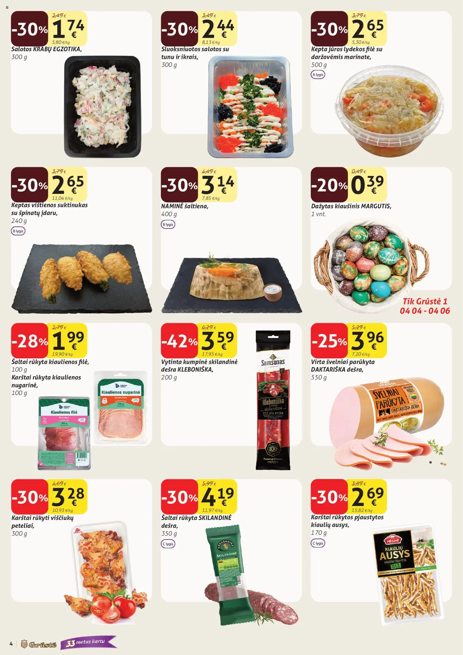 GRUSTE akcijos nuo 01.04.2026 | Puslapis: 4