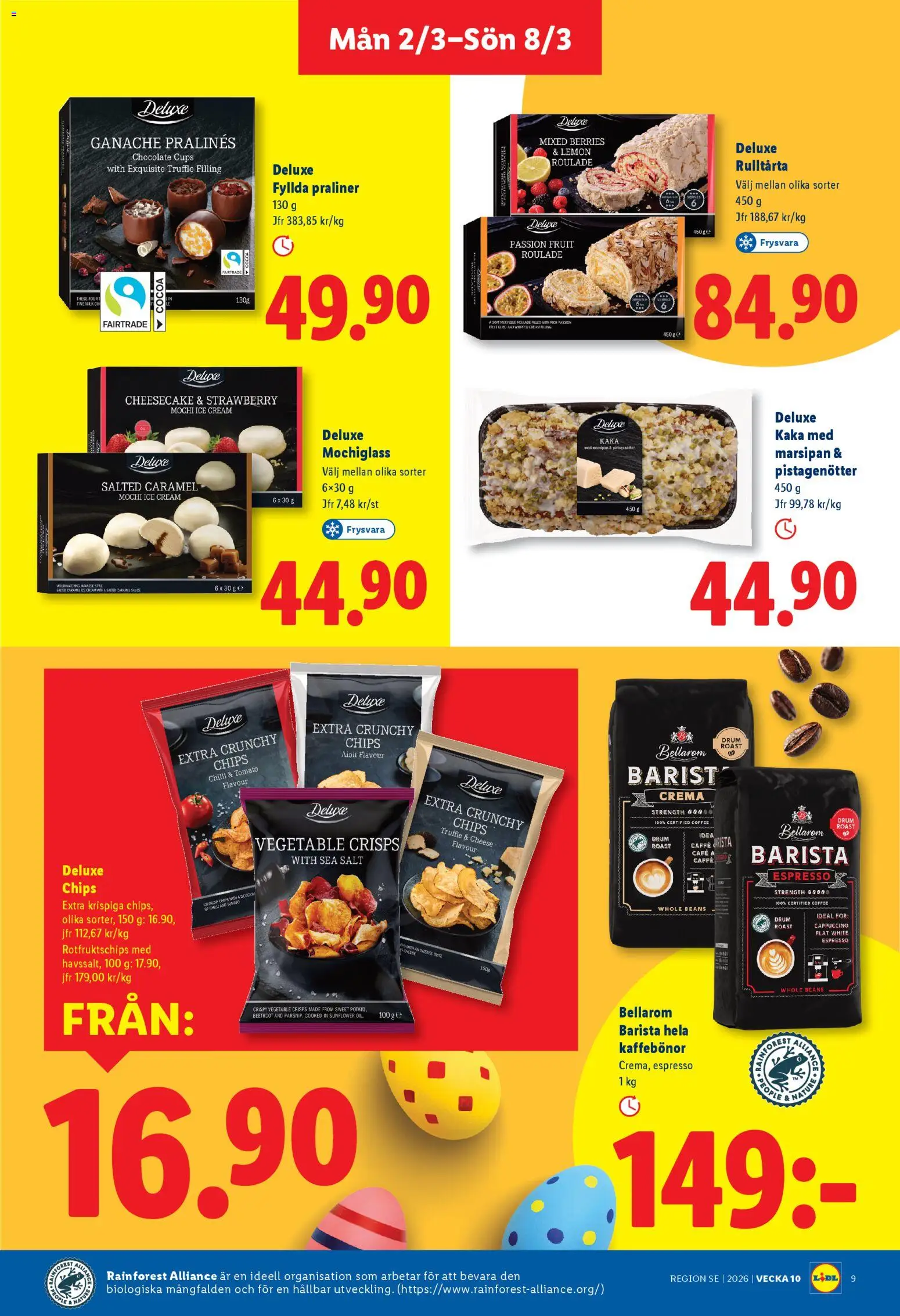 Lidl reklamblad aktuell från 02.03.2026 | Sida: 9 | Produkter: Salt, Chips, Aioli