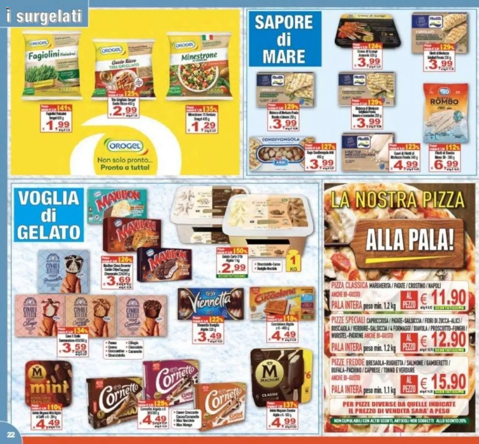 Volantino CTS del 06.12.2025 | Pagina: 22 | Prodotti: Pizza, Salsiccia, Tonno, Gamberetti