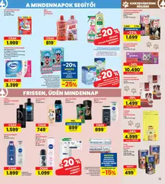 Interspar akciós ujság - amely érvényes a következő dátumtól: 10.07.2025 | Oldal: 15 | Termékek: Kendő, Kutyaeledel, Tusfürdő, Bugyi