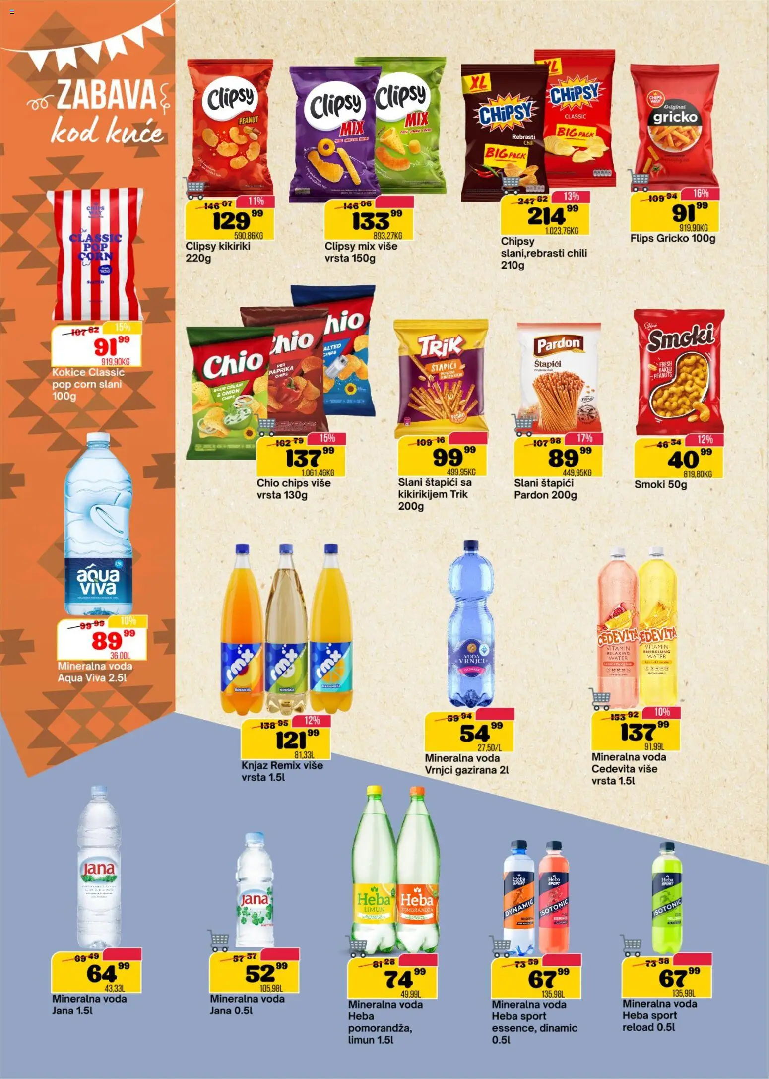 Senta Promet katalog - važi od 25.02.2026 | Strana: 12 | Proizvode: Smoki, Paprika, Voda, Pomorandza