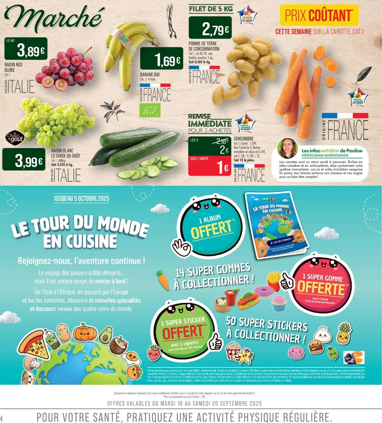  | Page: 4 | Produits: Carottes, Concombre, Pomme, Mais