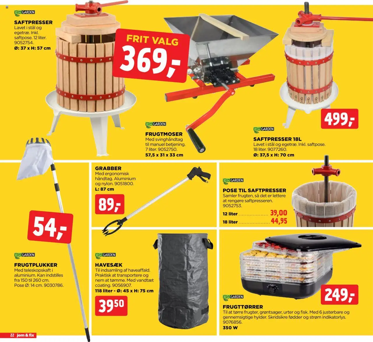 Jem & fix Tilbudsavis gyldig fra 17.08.2025 | Side: 22