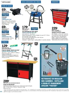  | Page: 80 | Produits: Tournevis, Plateau, Scie circulaire, Porte
