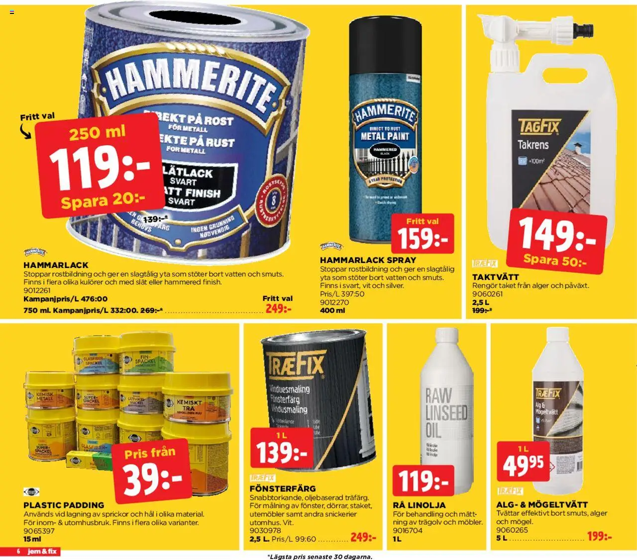Jem & Fix reklamblad aktuell från 25.08.2025 | Sida: 6