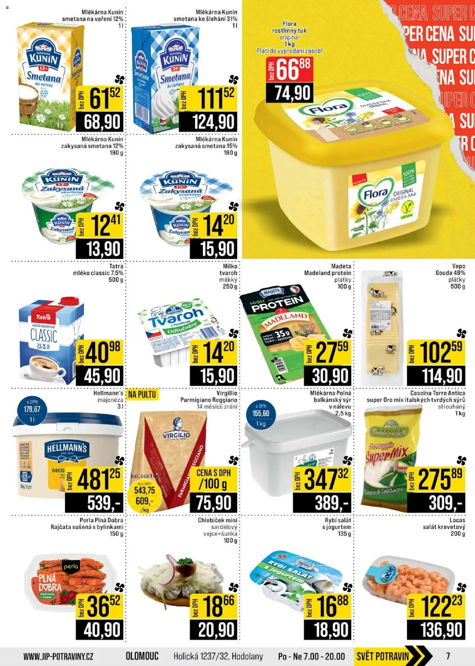 Jip leták - Cash & Carry od 02.01.2026 | Strana: 7 | Produkty: Balkánský sýr, Majonéza, Zakysaná smetana, Perla