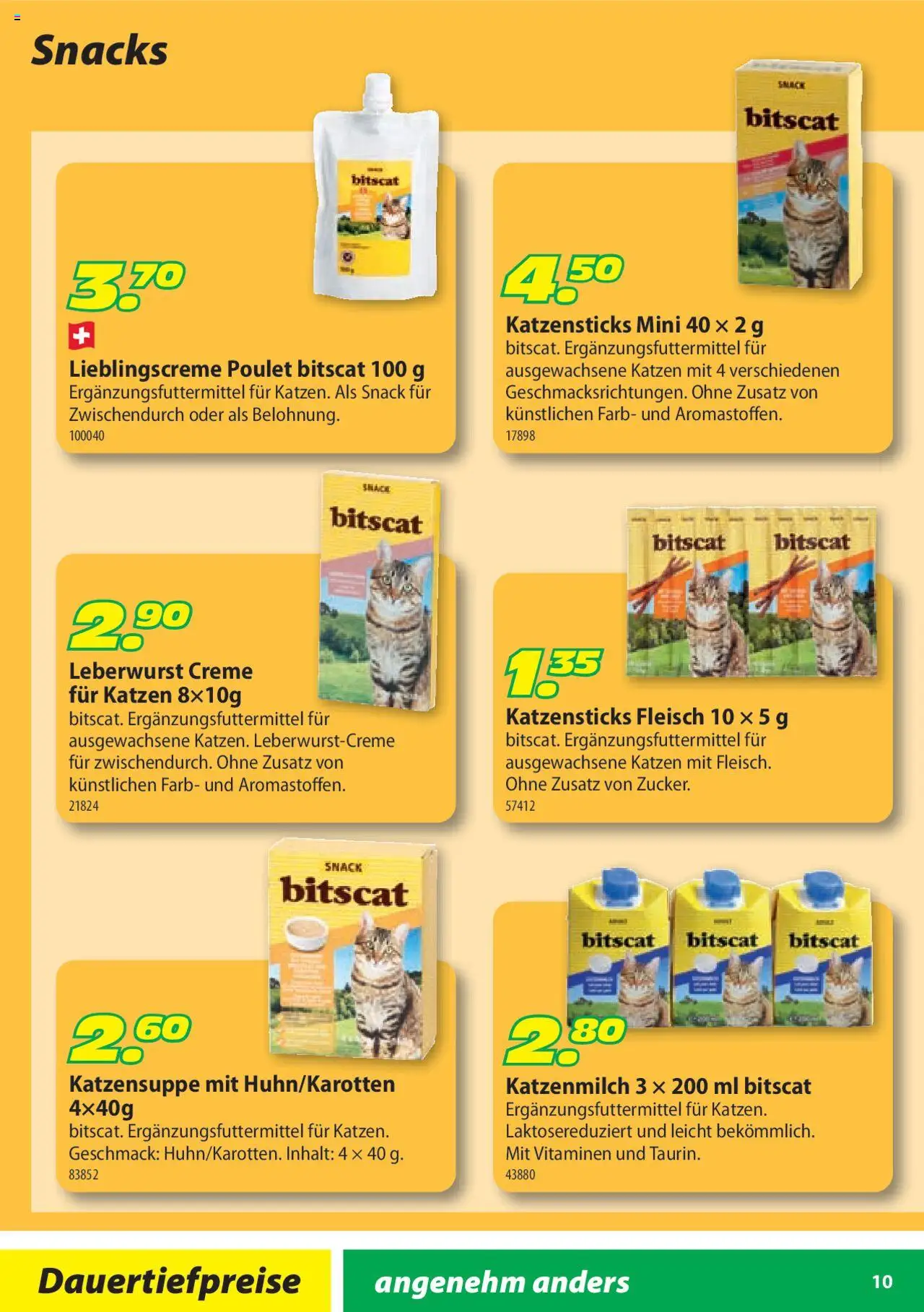 Landi Aktionen bitscat ab 02.01.2025 | Seite: 10 | Produkte: Creme