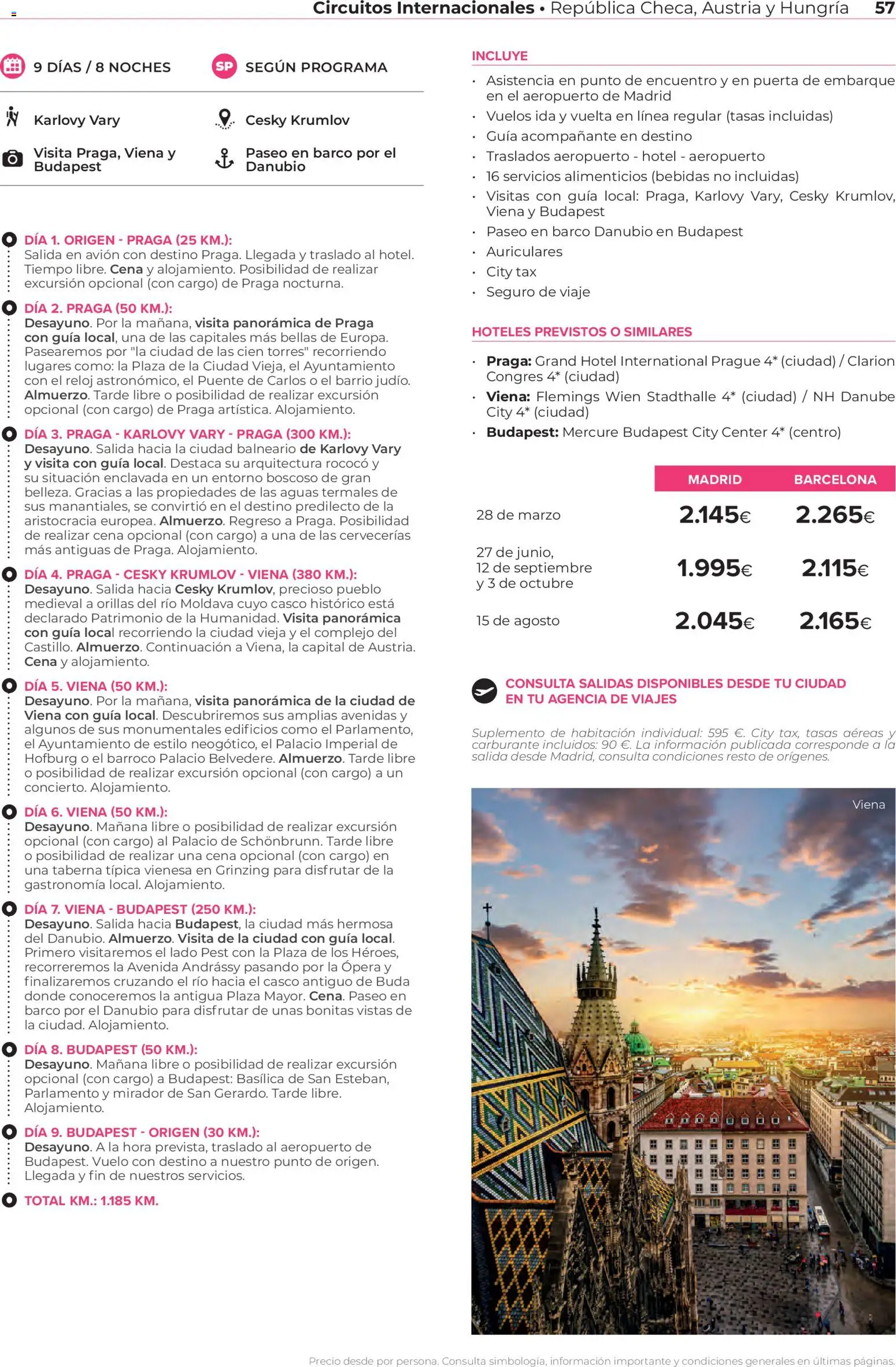Viajes El Corte Inglés Circuitos exclusivos │ válido desde el 28.03.2026 | Página: 57 | Productos: Reloj, Auriculares