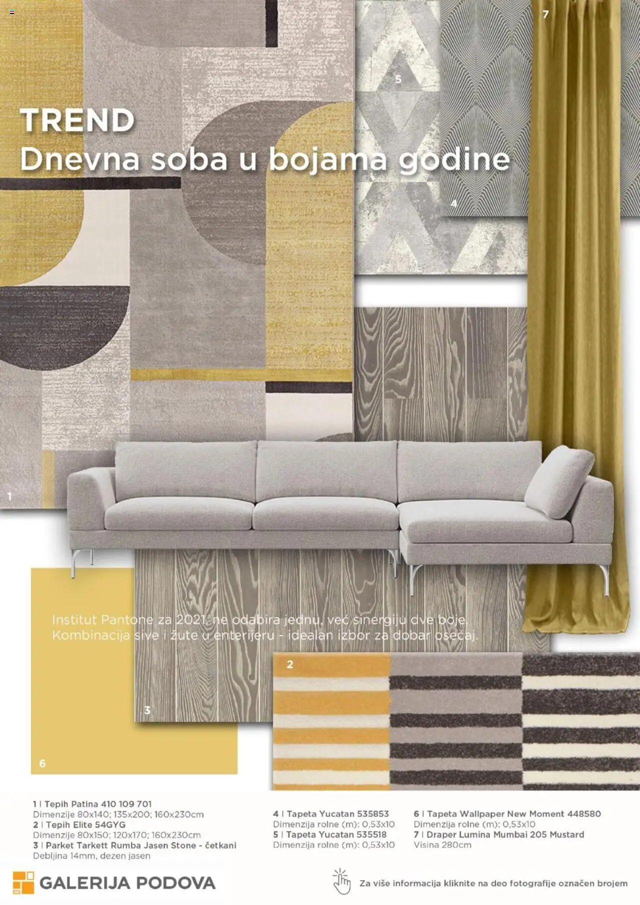 Galerija Podova katalog - važi od 20.05.2025 | Strana: 8 | Proizvode: Tepih