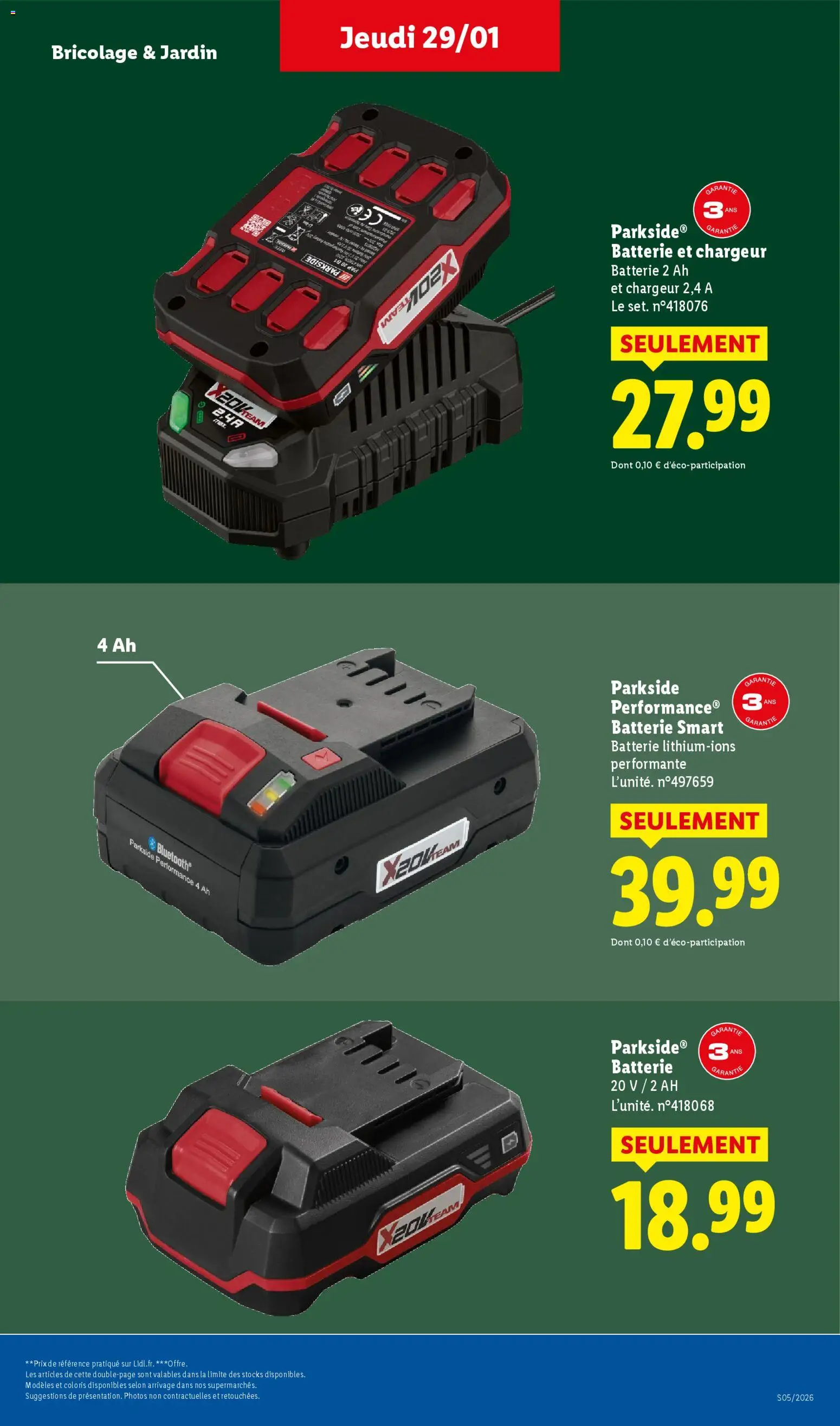 {H1} | Page: 27 | Produits: Batterie