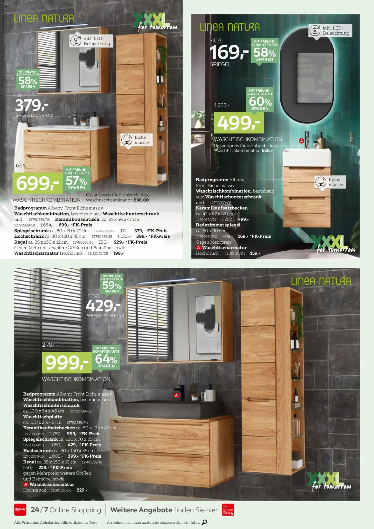 XXXL Lutz Badezimmer-Testerinnen und -Tester gesucht! – gültig ab 26.10.2025 | Seite: 24 | Produkte: Regal, Spiegel, Spiegelschrank, Hochschrank