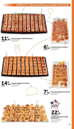 U Express - Prévisualisation de U Express - La carte Automne Hiver valide à partir de 07.10.2025 | Page: 15 | Produits: Plateau, Jambon, Pizza, Porc