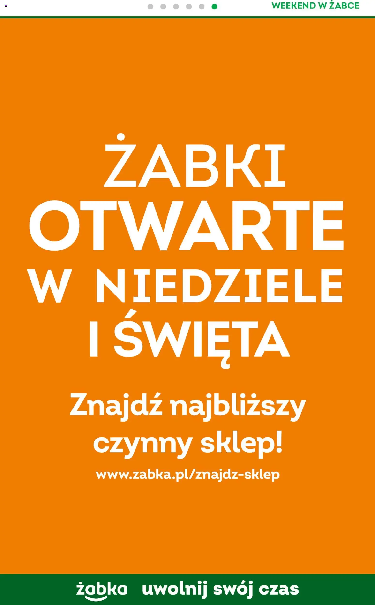 Żabka gazetka - Weekendowe promocje od 24.04.2026 | Strona: 7