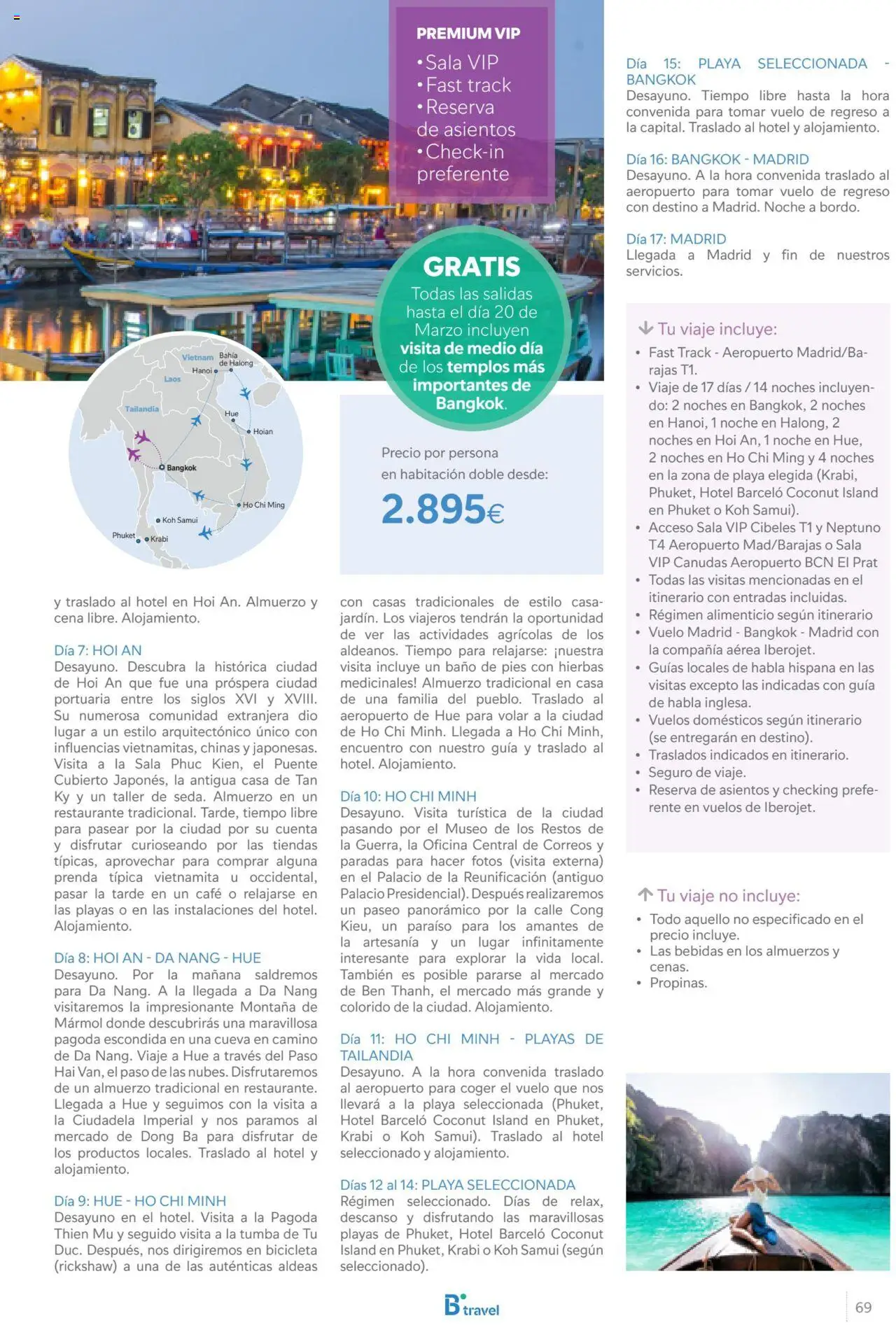 B the travel brand Asia 2025 │ válido desde el 15.11.2024 | Página: 69 | Productos: Bicicleta, Café, Baño