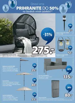 JYSK katalog akcije – veljaven od 22.04.2026 | Stran: 5 | Izdelki: Senčnik, Stol, Svetilka, Omarica