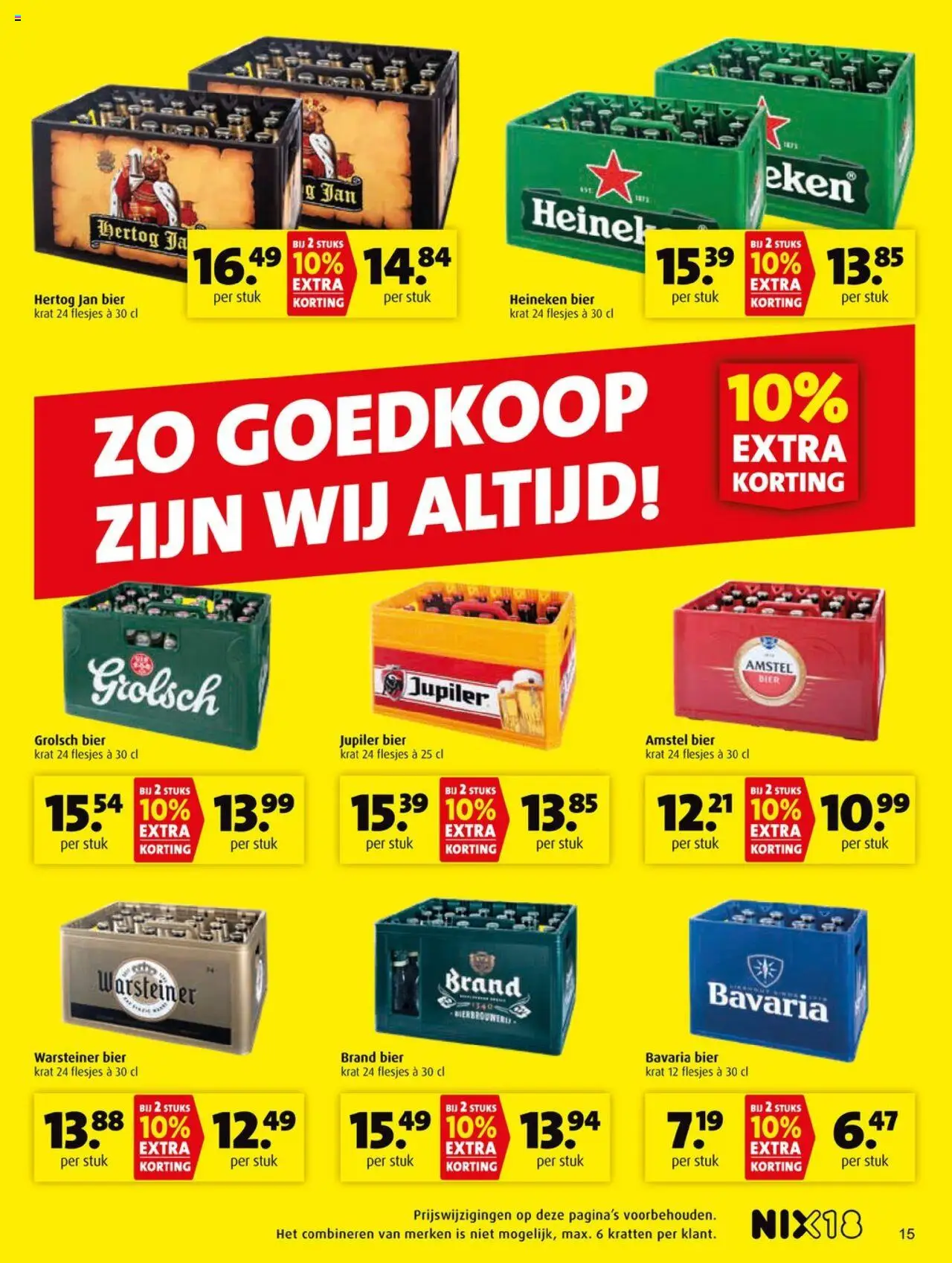  | Pagina: 15 | Producten: Bier, Dijoni mustár