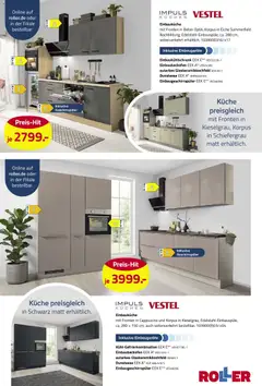 Roller Deine Küche 2026 ab 19.03.2026 gültig | Seite: 7 | Produkte: Geschirrspüler, Küche, Kühlgefrierkombination, Kuchen