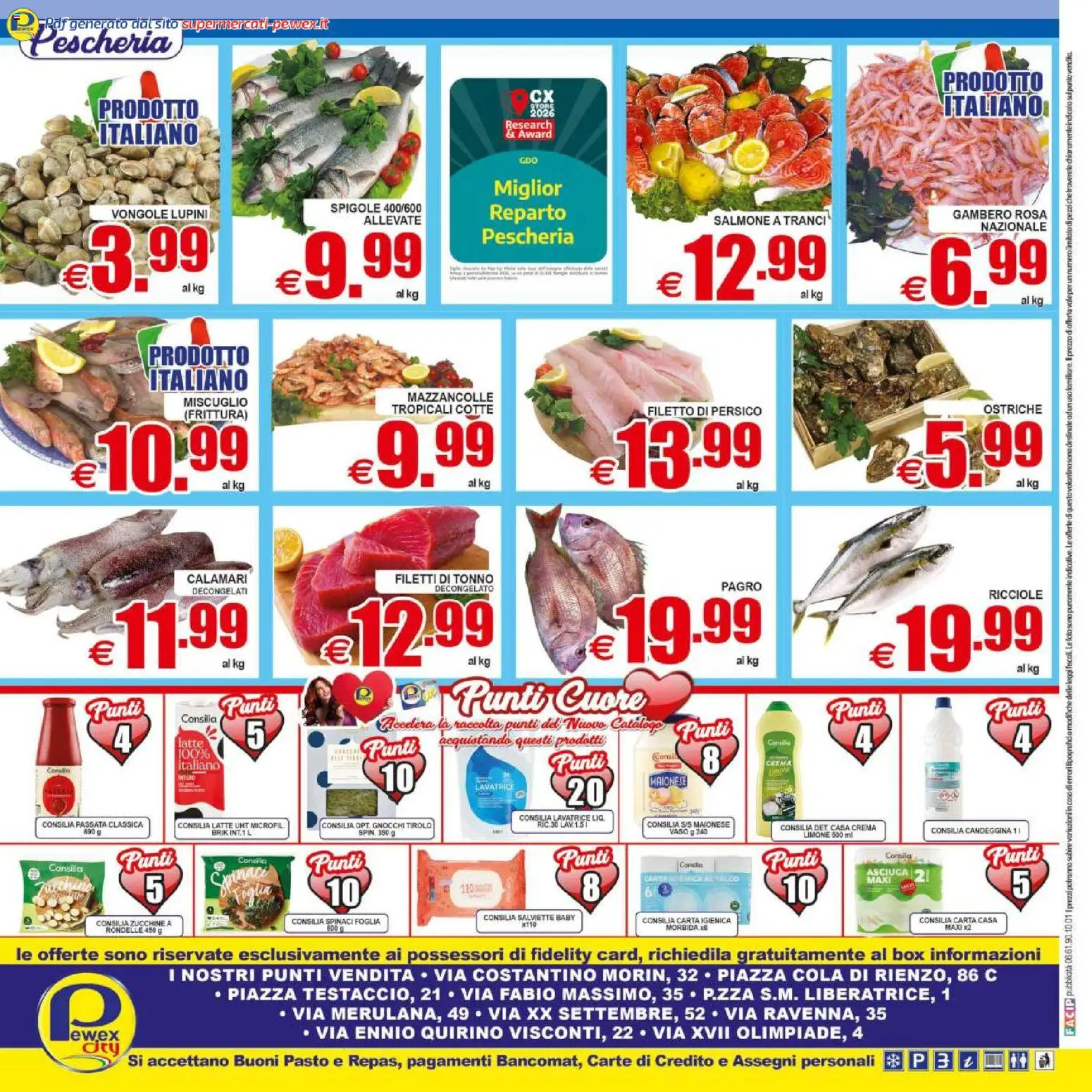 Volantino Pewex del 29.04.2026 | Pagina: 16 | Prodotti: Maionese, Calamari, Limone, Vaso