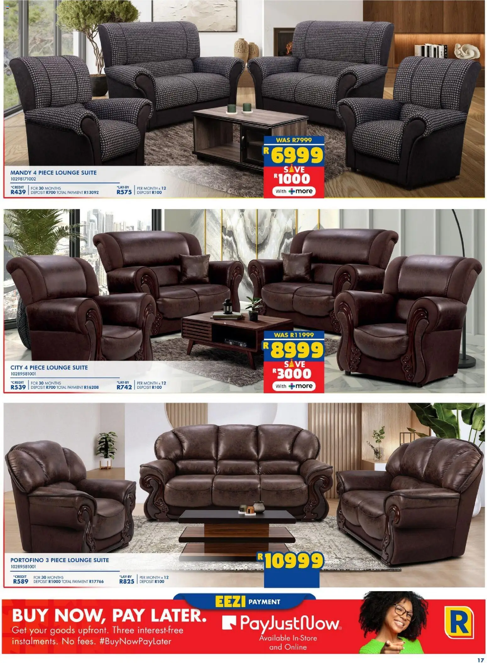 New Russells catalogue – valid from 02.12.2025 | Page: 17 | Products: Lounge suite