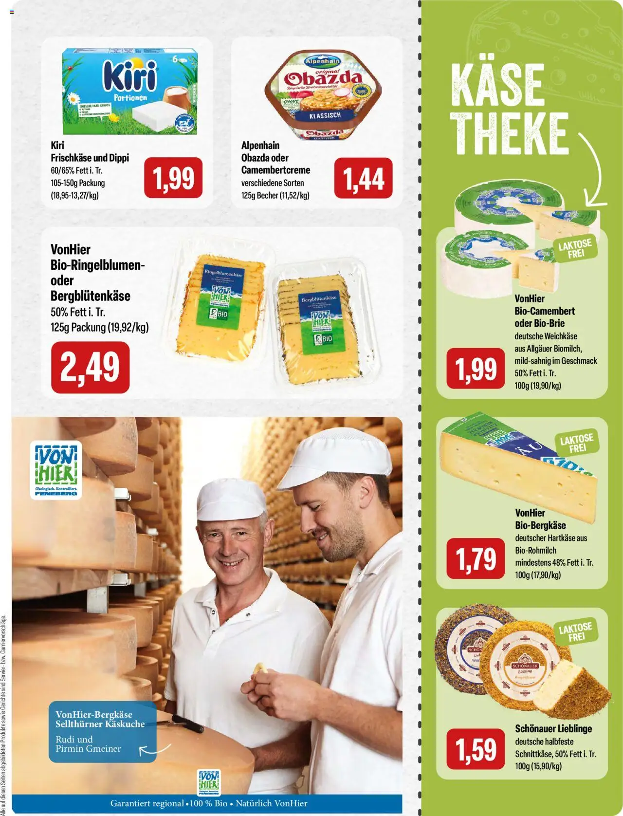 Feneberg Angebote - gültig ab dem 21.08.2025 | Seite: 7 | Produkte: Käse, Theke, Frischkase