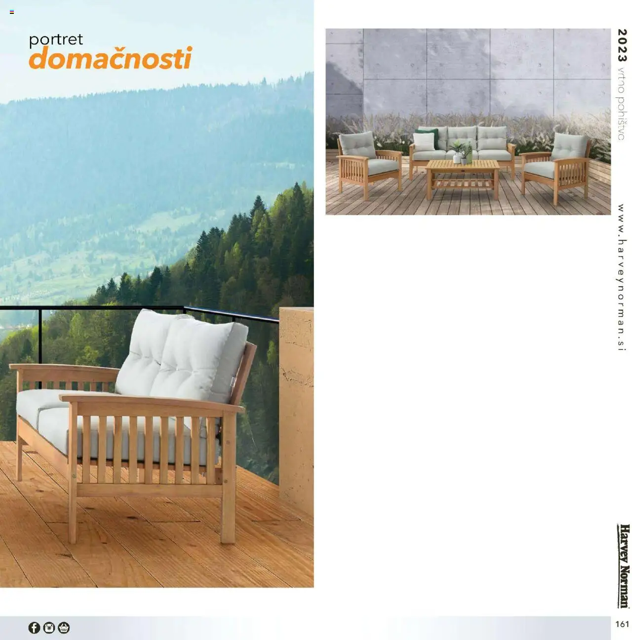 Harvey Norman - Katalog - Vrtno pohištvo │ velja od 01.03.2023 | Stran: 161