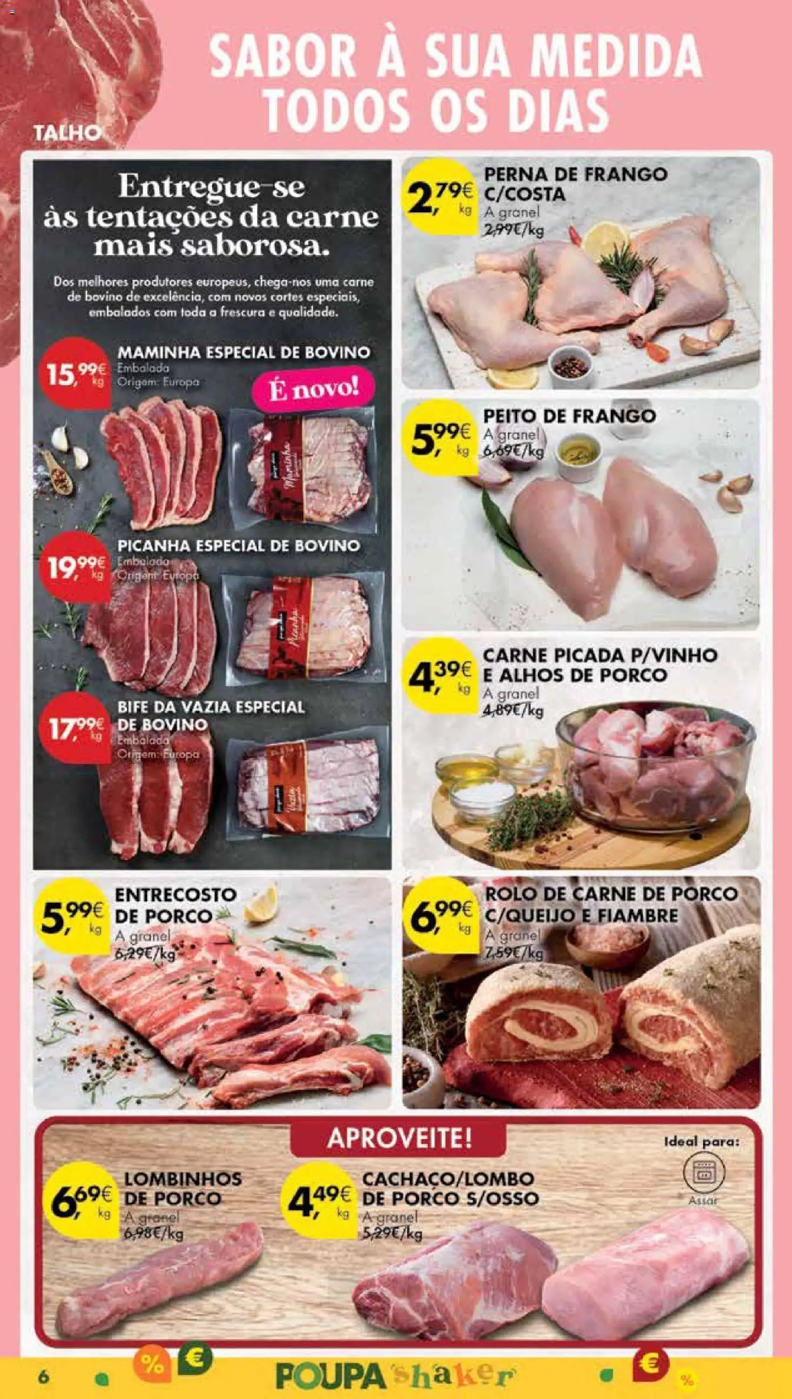 Pingo Doce Poupe Esta Semana Madeira │ válido de 25.11.2025 | Página: 6 | Produtos: Peito de frango, Alhos, Carne picada, Carne de porco