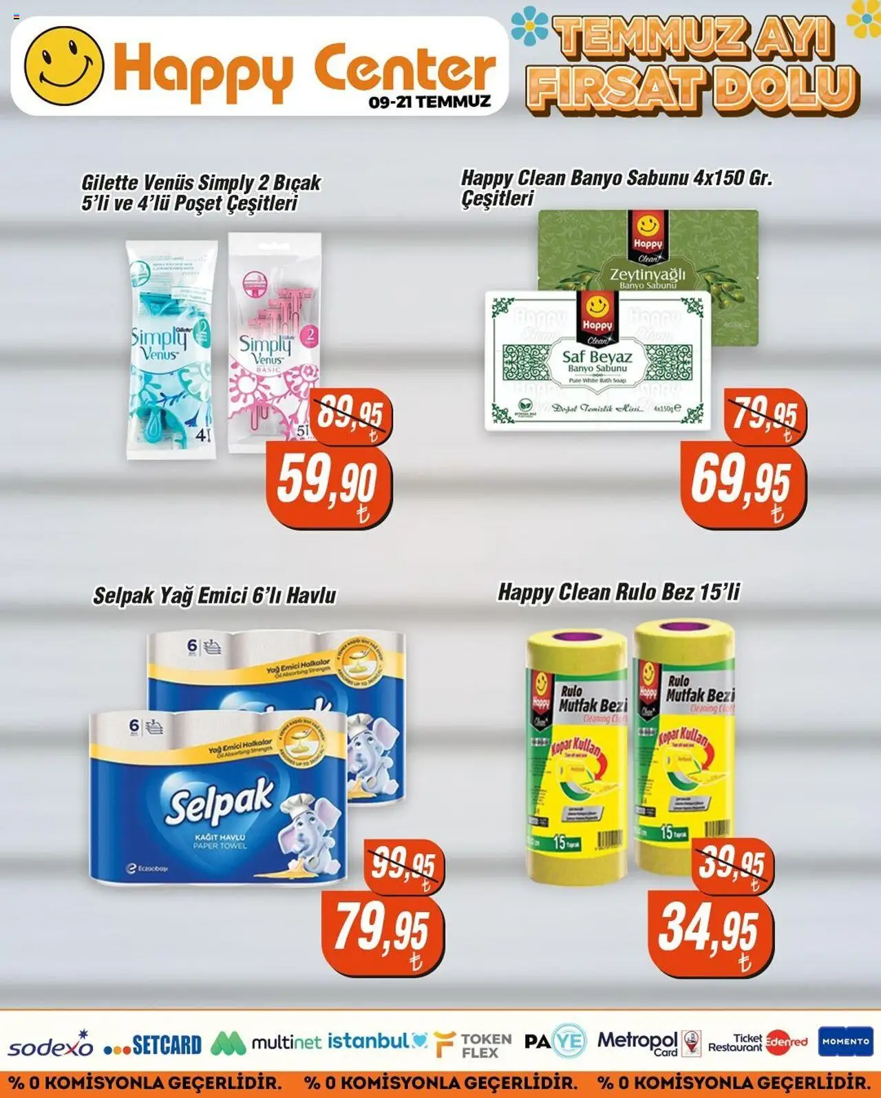 Happy Center Katalog - 09.07.2025 tarihinden itibaren geçerlidir | Sayfa: 19 | Ürünler: Banyo, Yağ, Kağıt havlu