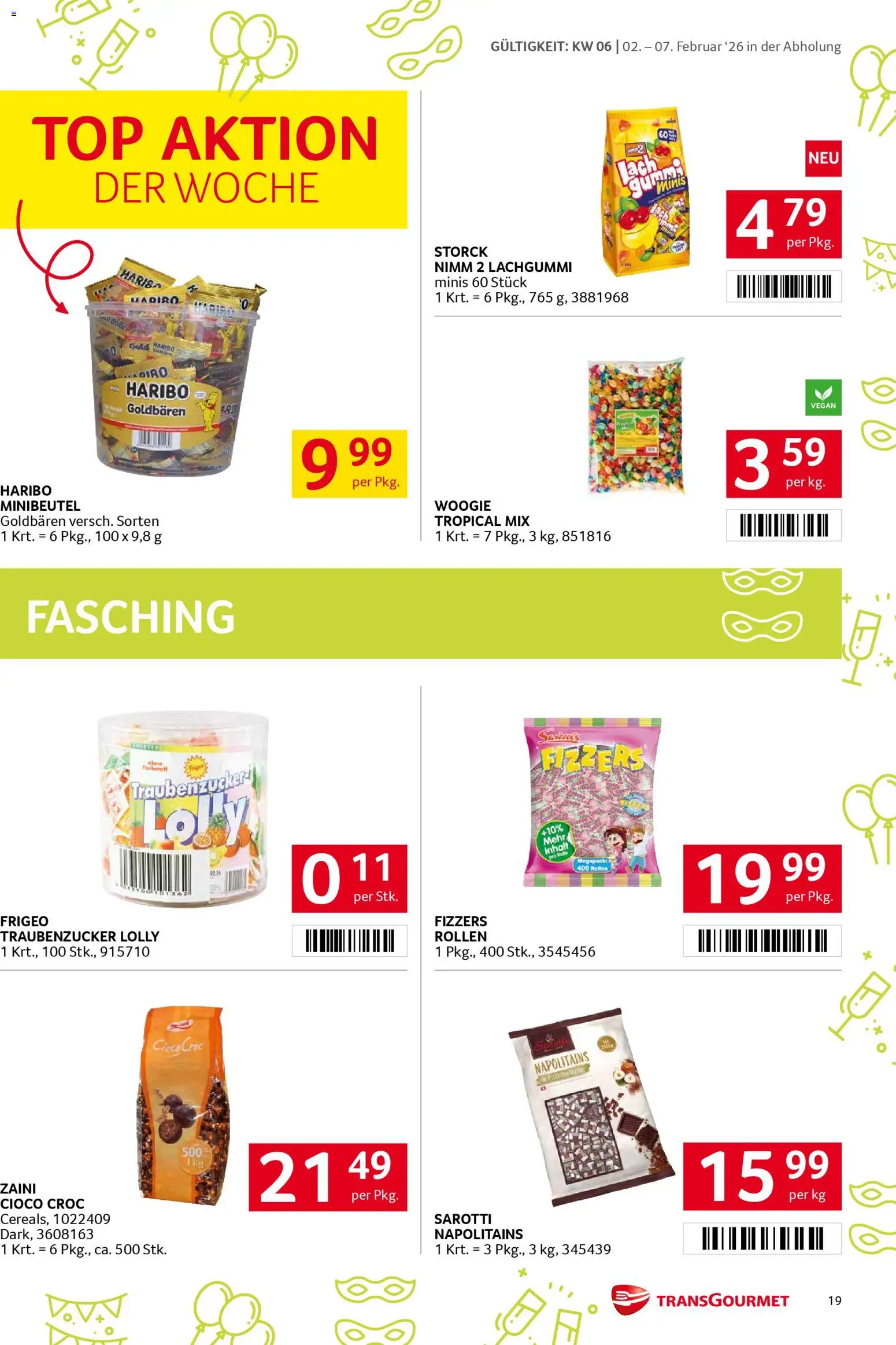 Transgourmet Flugblatt gültig ab 02.02.2026 | Seite: 18