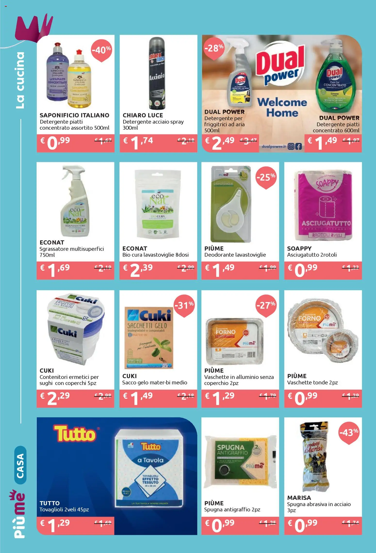 Volantino IperSoap del 09.03.2026 | Pagina: 6 | Prodotti: Sgrassatore, Limone, Alluminio, Vaschette