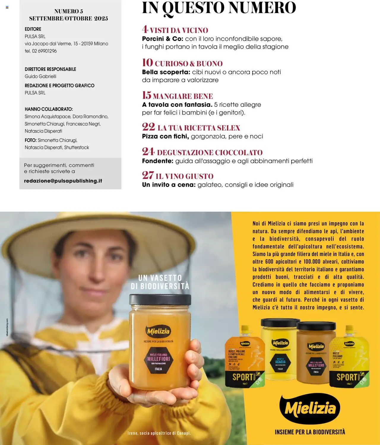 Volantino Elite Supermercati del 01.09.2025 | Pagina: 2 | Prodotti: Pizza, Vino, Noci, Miele