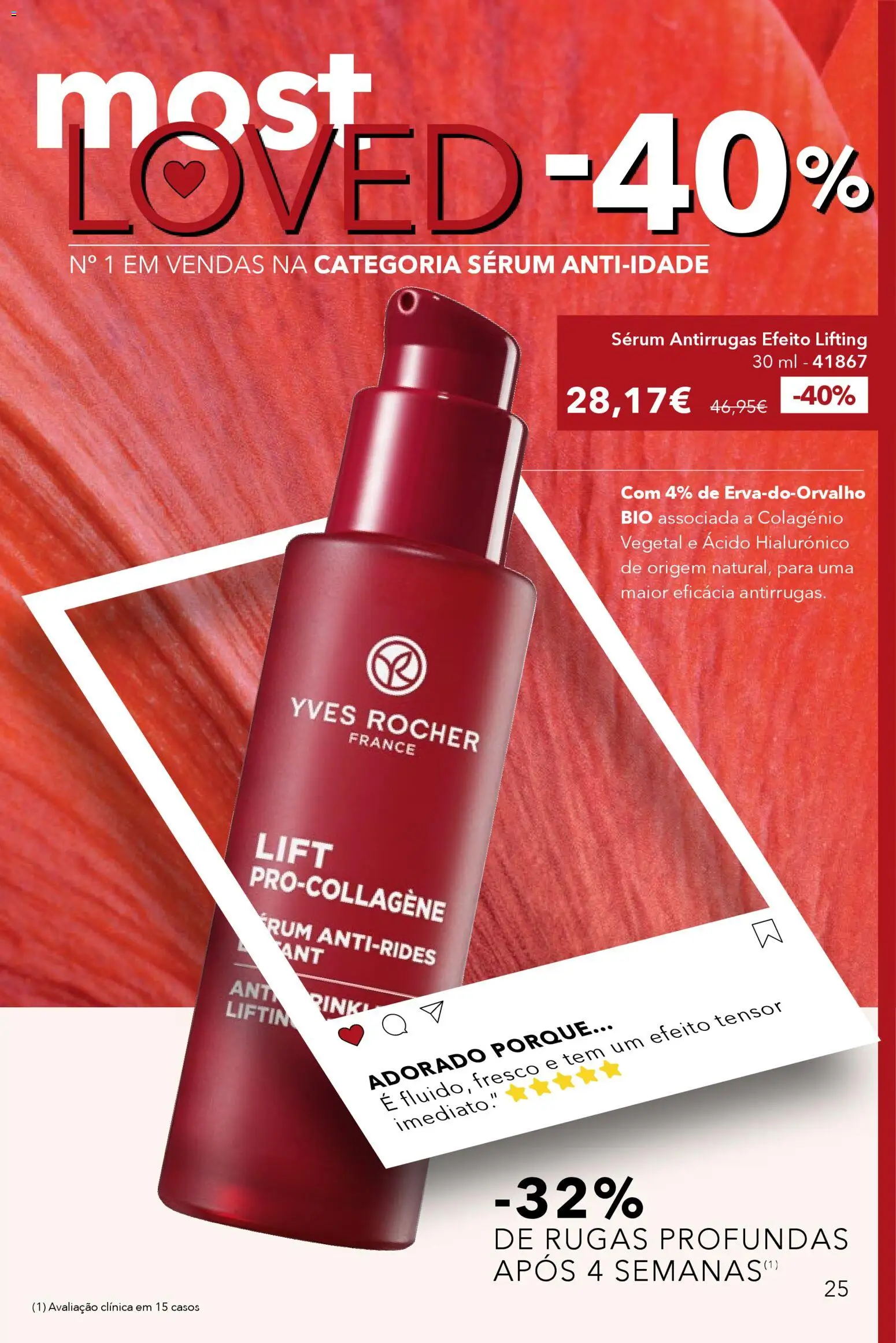 Yves Rocher catálogo 1 │ válido de 31.12.2025 | Página: 25 | Produtos: Rum, Sérum
