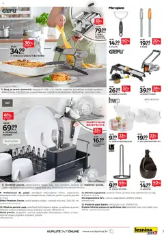 Gurmanske majstorije Lesnina - Pregled kataloga iz trgovine Lesnina, vrijedi od 30.09.2025 | Stranica: 7 | Proizvodi: Ribež, Pomfrit, Povrće, Rezač