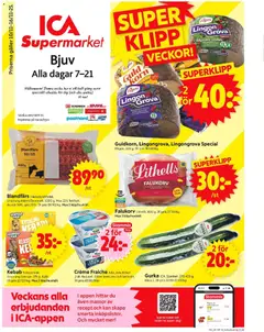 ICA Supermarket - Bjuv - Förhandsvisning av reklamblad från butik ICA Supermarket aktuell från 10.11.2025