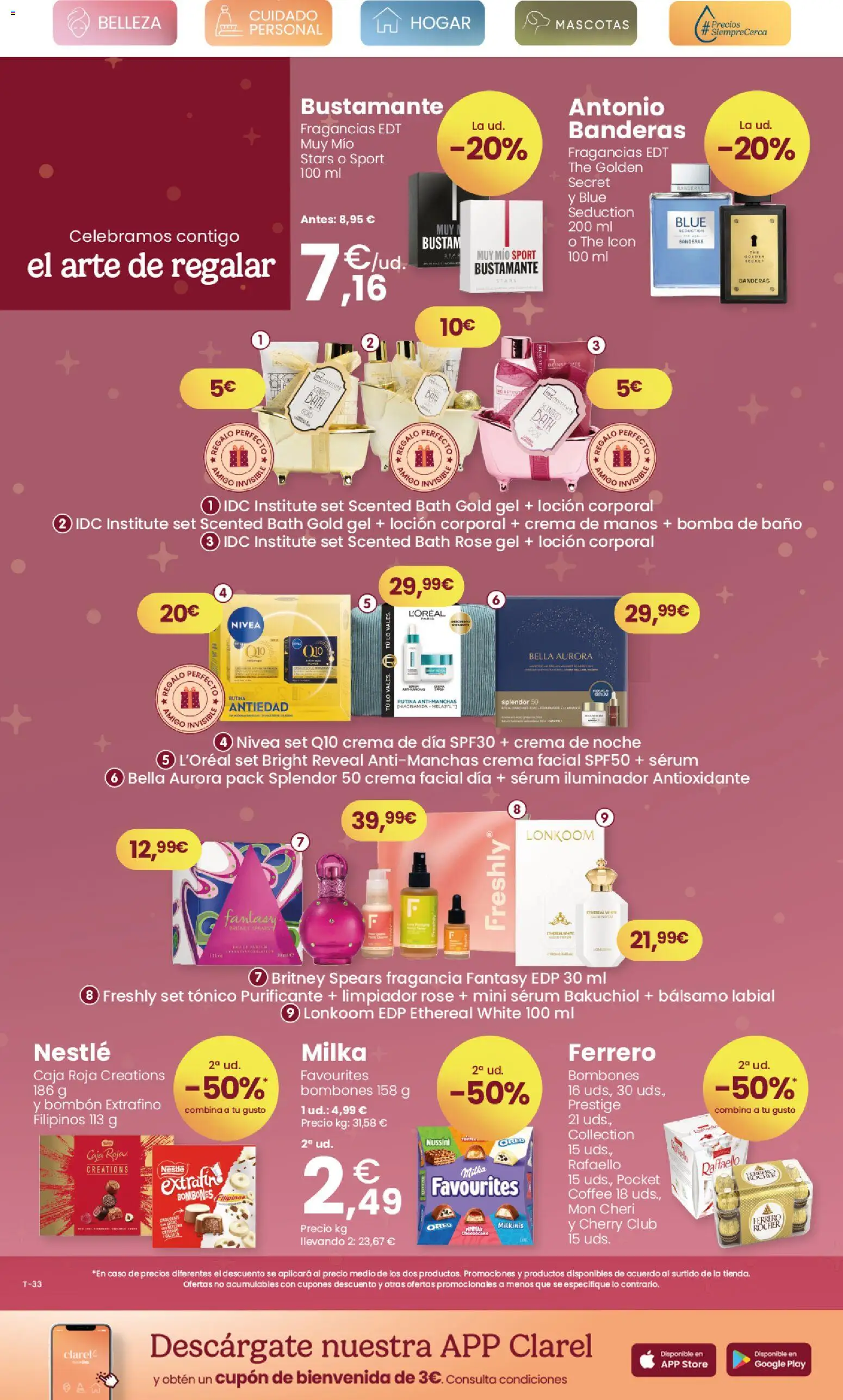 Clarel Black Friday │ válido desde el 05.11.2025 | Página: 2 | Productos: Sérum, Bálsamo labial, Crema de noche, Baño